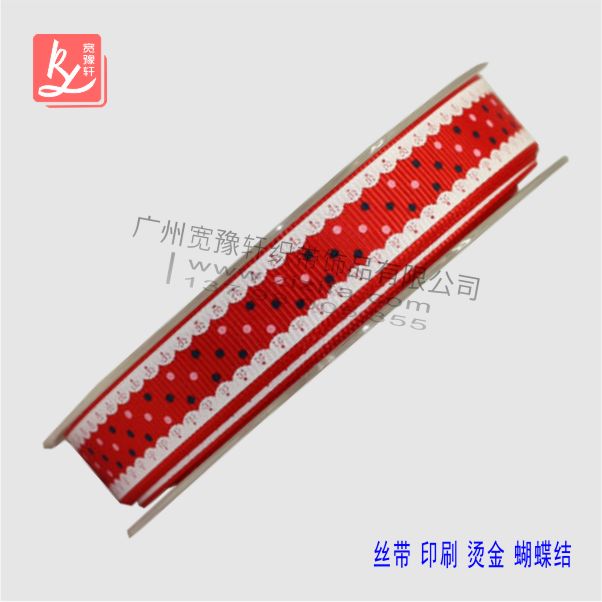 6分羅紋帶印花
